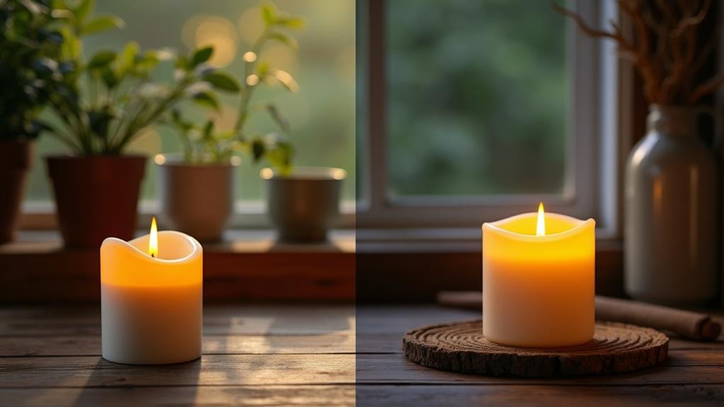 comparison of candle types