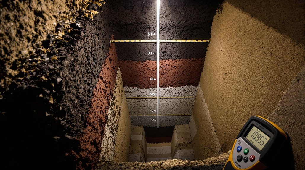 radiation shielding depth dependent characteristics