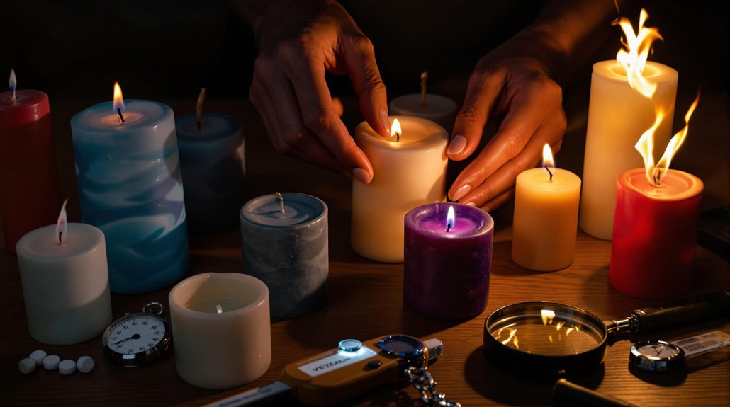 candle safety and performance evaluation