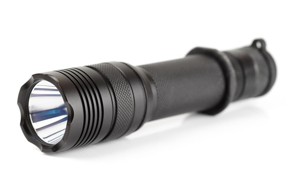 A tactical flashlight