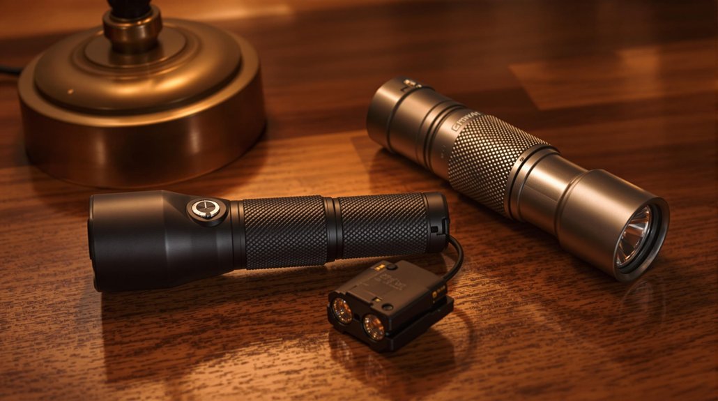 stealth vs traditional flashlights