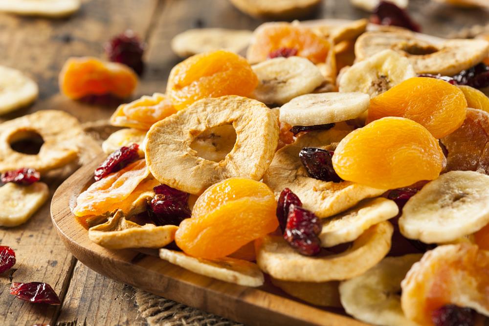 Healthy dried fruits