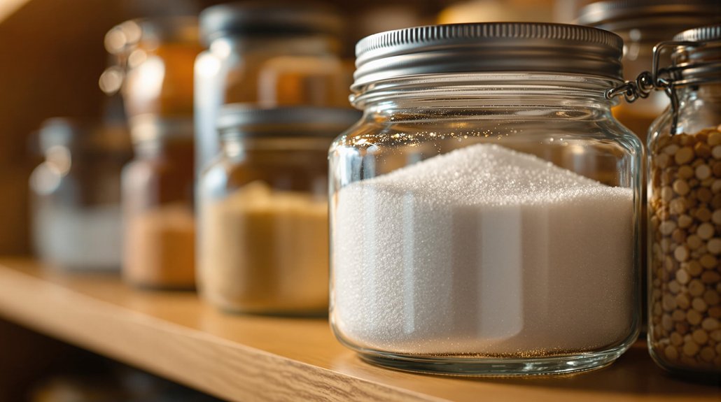 proper storage for sugar