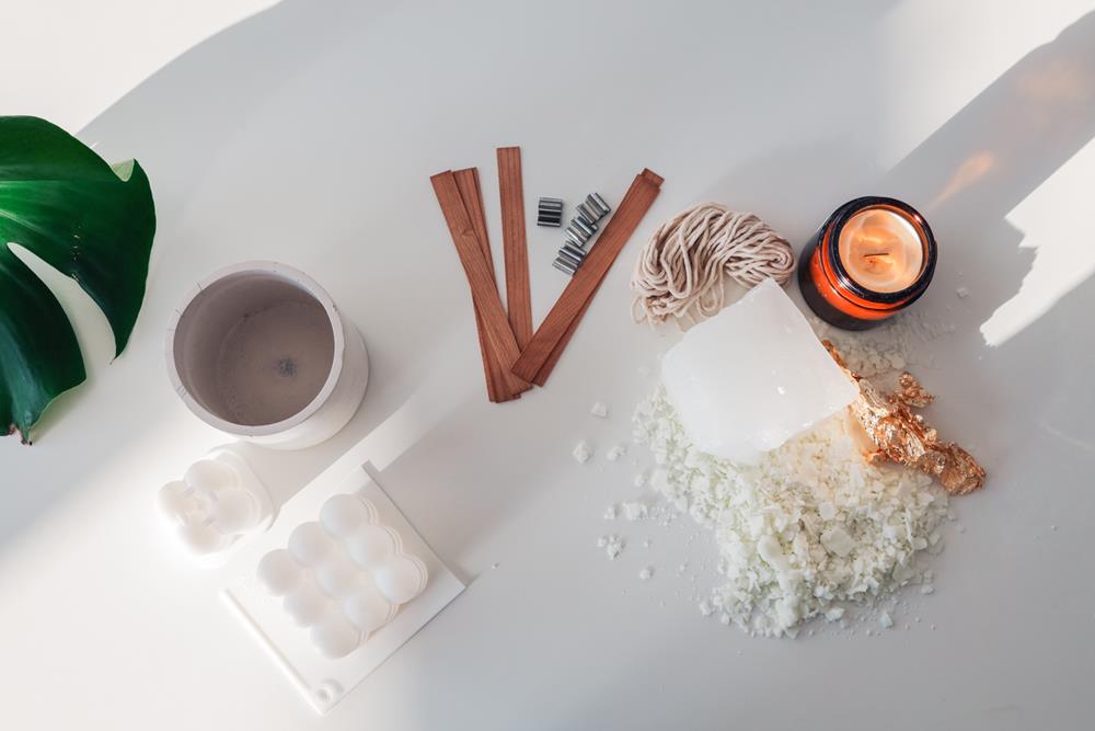 Supplies for candlemaking