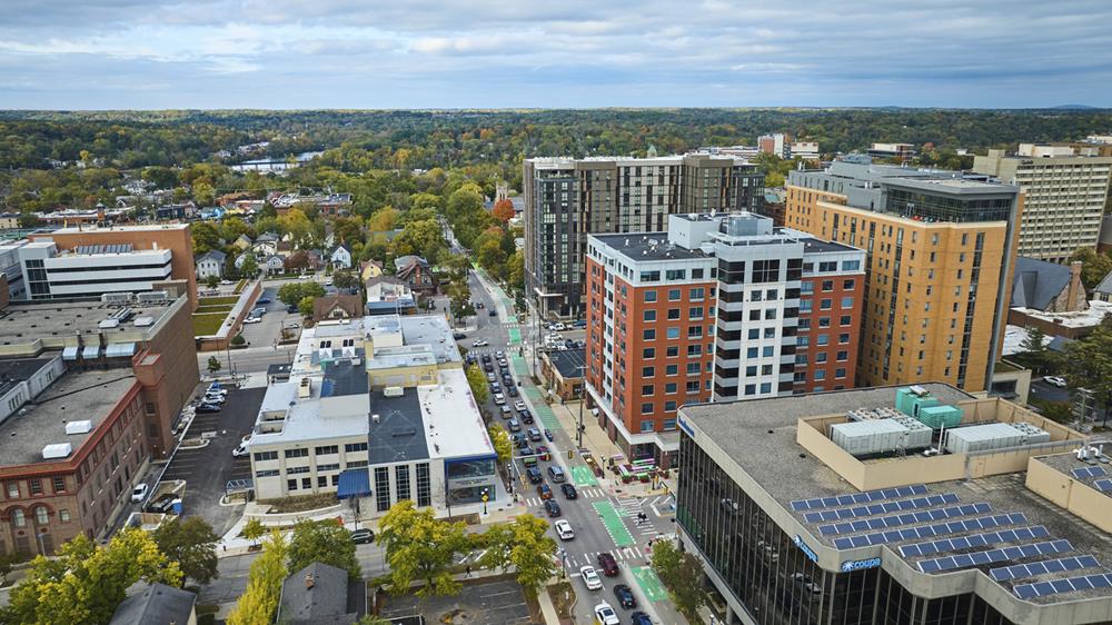 View of Downtown Ann Arbor, Michigan