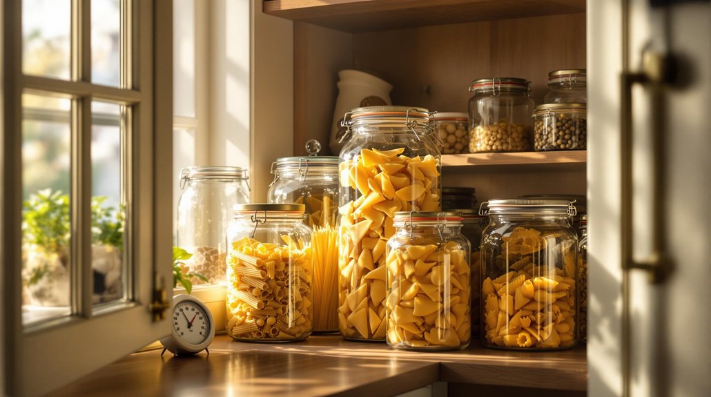 climate effects on pasta storage
