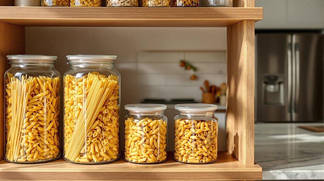 store dry pasta correctly