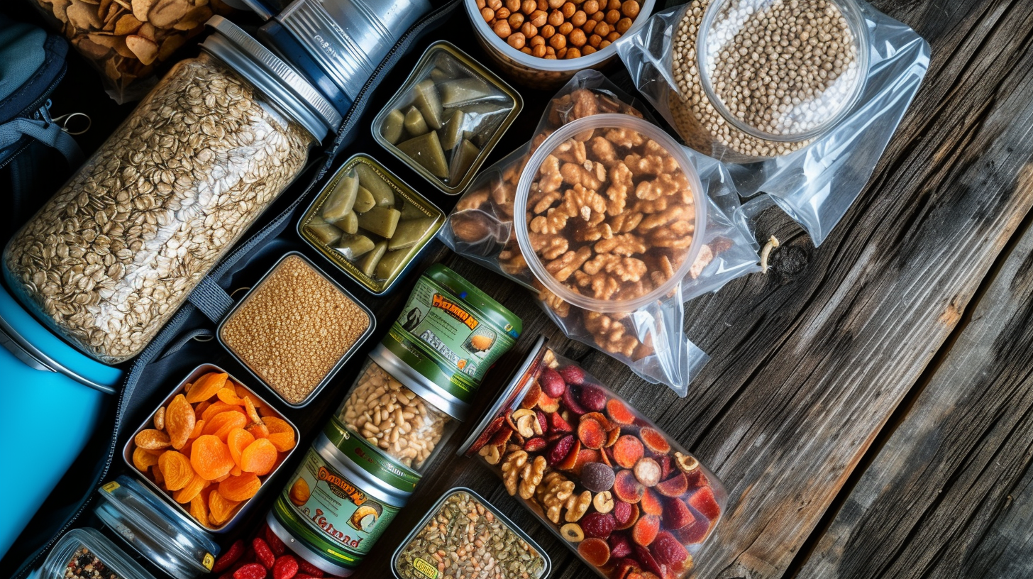 organized variety of nutrient dense foods