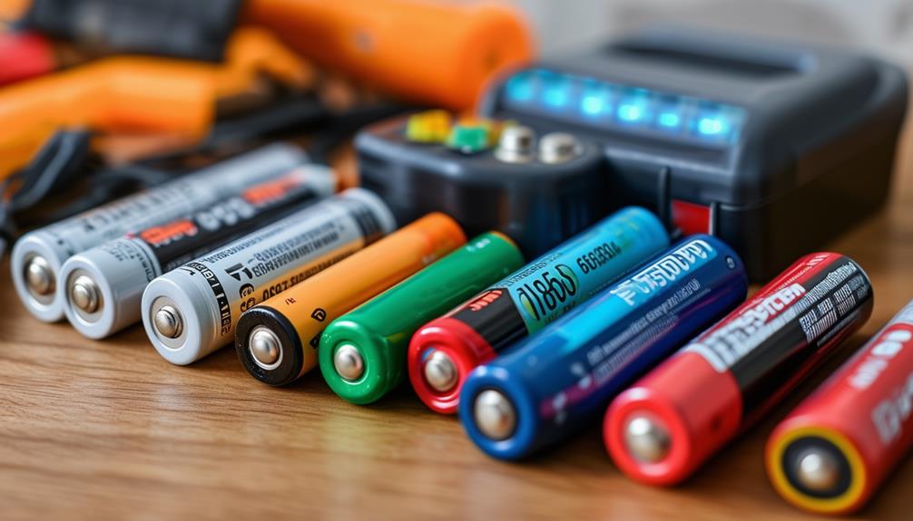 rechargeable battery varieties described