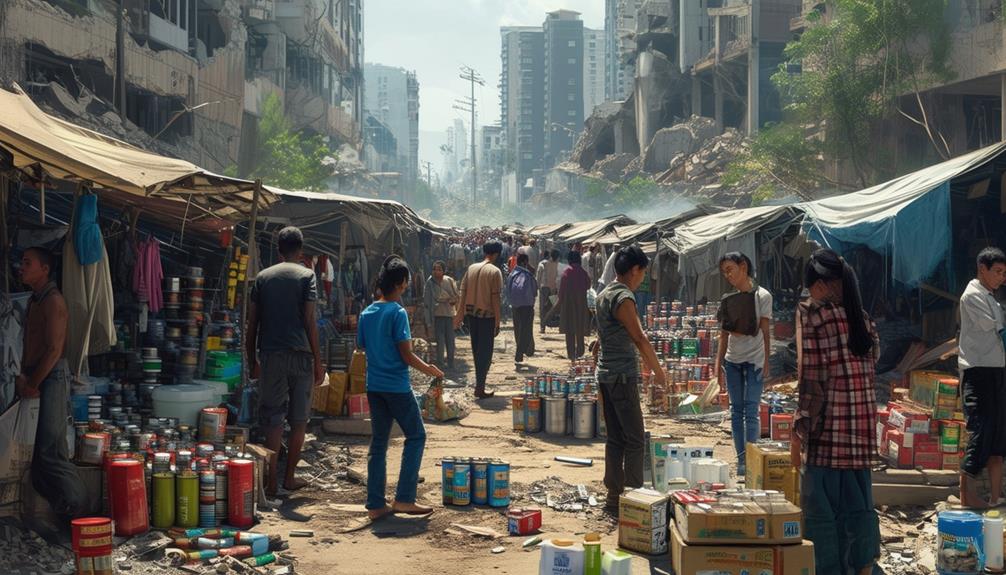 trade goods for survival