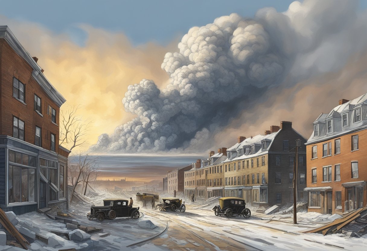 The Halifax Explosion of 1917 Impact on Halifax and Surrounding Region