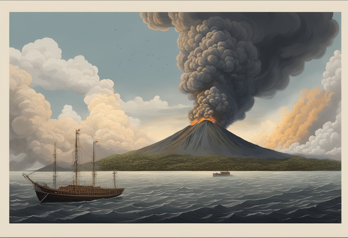 The Krakatoa Eruption of 1883 Immediate Consequences