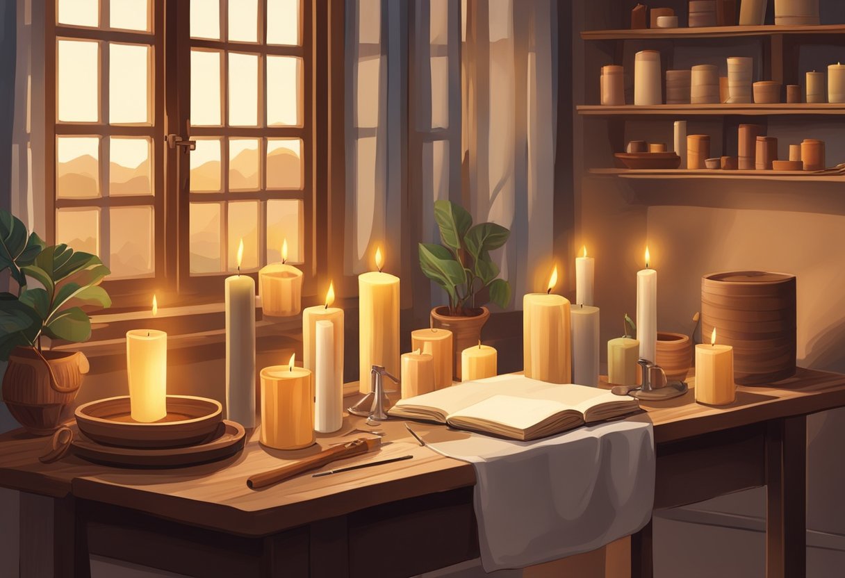 Burn Wax Candles Indoors Understanding Candle Composition