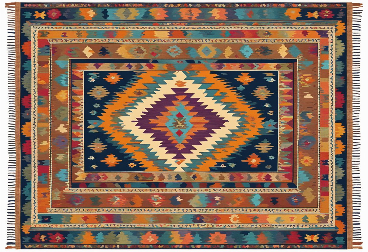 Turkish Kilim Rug Materials and Craftsmanship