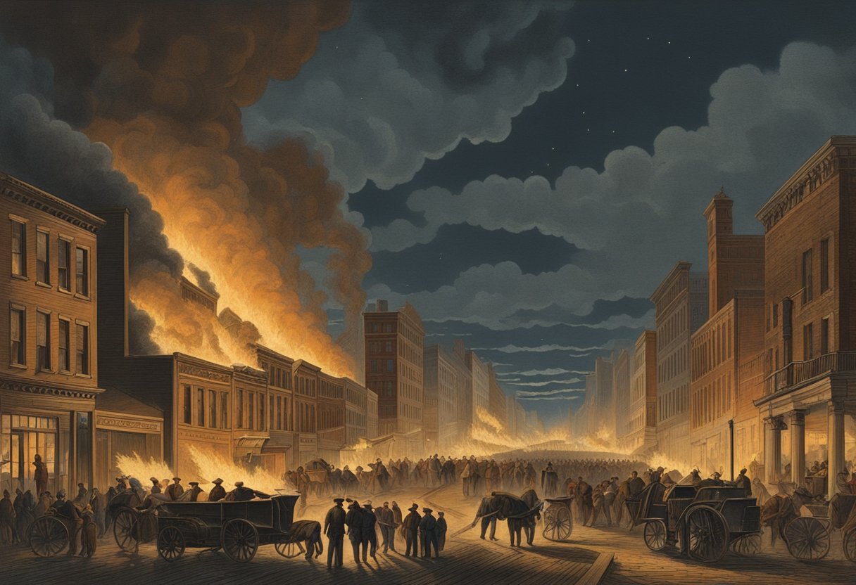 The Great Chicago Fire of 1871 The Fire's Progression