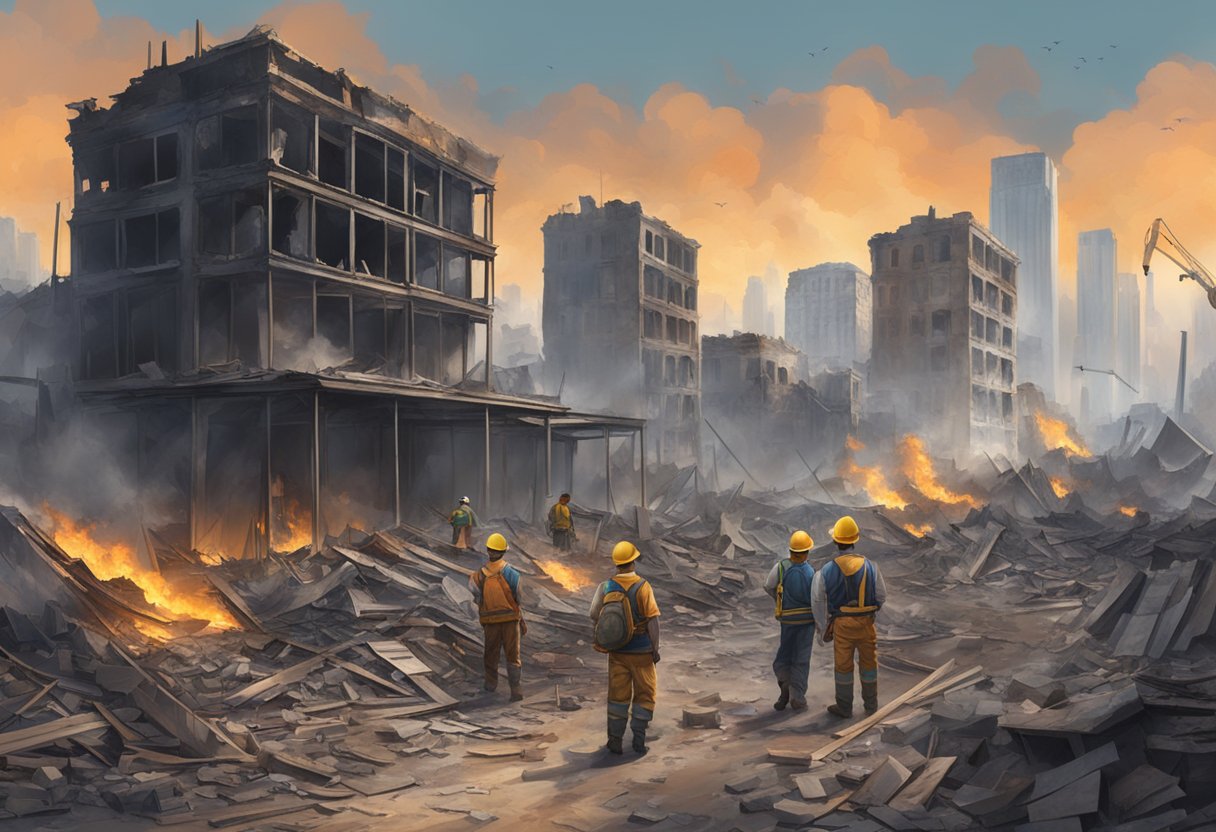 The Great Fire of London Disaster Rebuilding London