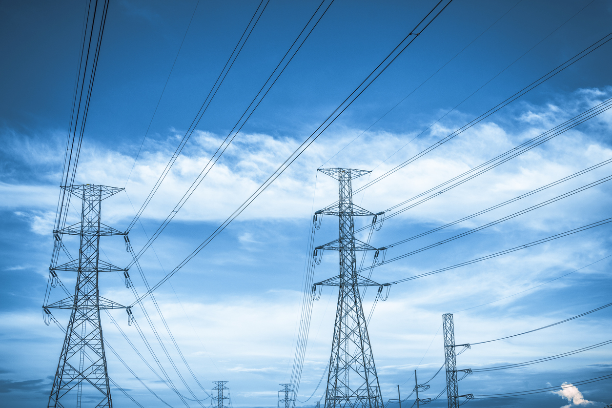 high voltage power lines