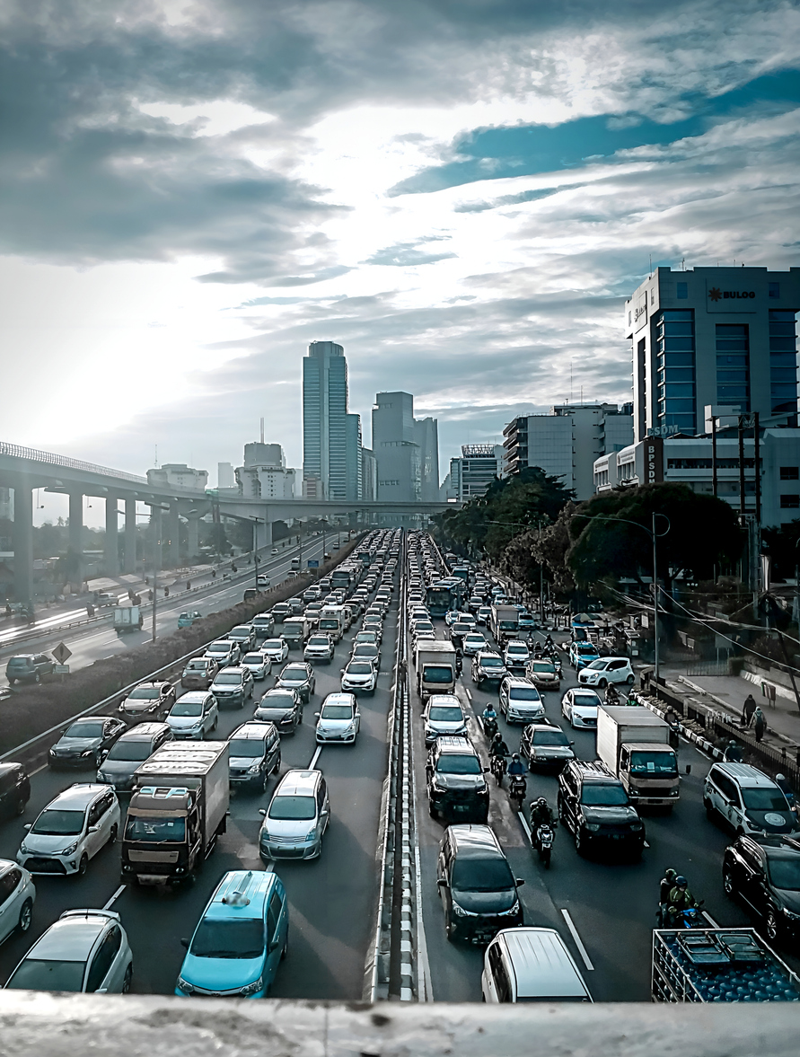 jakarta city street 