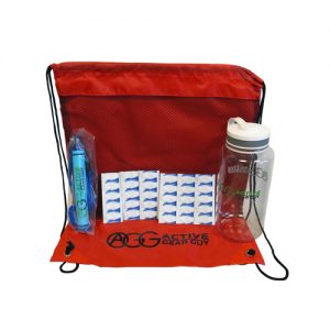 Active Gear Guy Portable Water Filter Kit for Travel Hiking and Camping