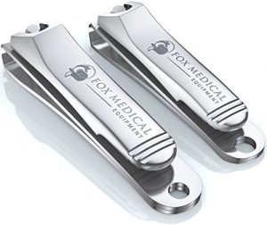 Surgical grade nail clippers