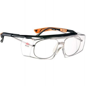 NoCry Over Spec Safety Glasses with Anti Scratch Wrap Around Lenses