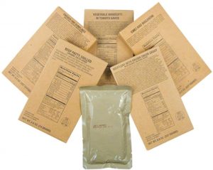 Captain Dave s 12 Military MRE Entrees Meals Ready to Eat MREs Case