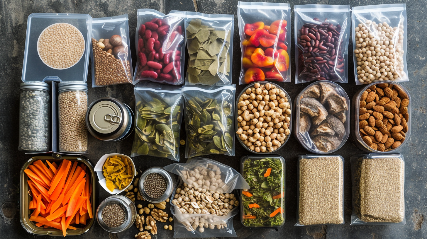 variety of nutrient dense foods for survival