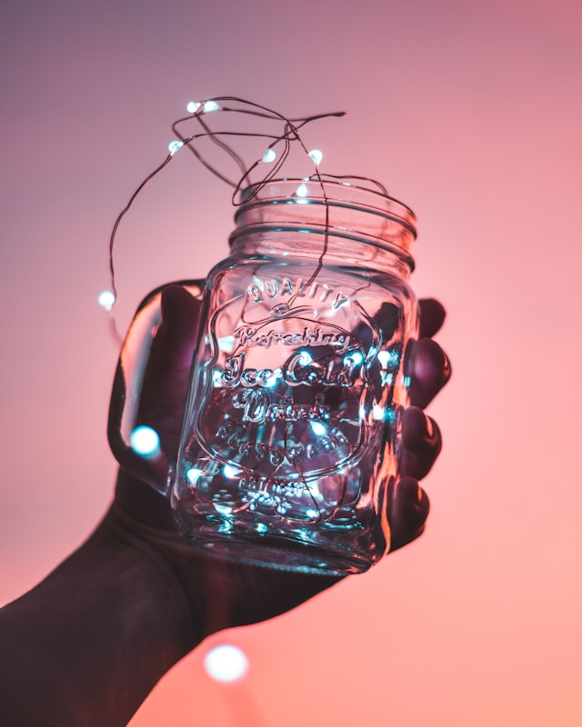 Fairy Light Jars